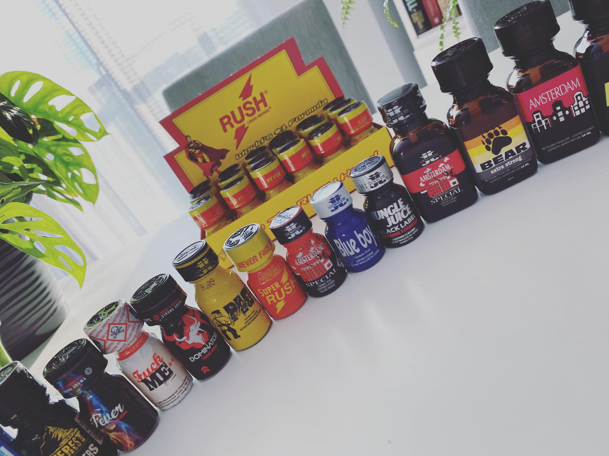 Zusammensetzung von Poppers